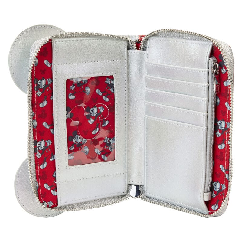 Кошелёк Disney100 Platinum Mickey Mouse Cosplay Zip Around Wallet