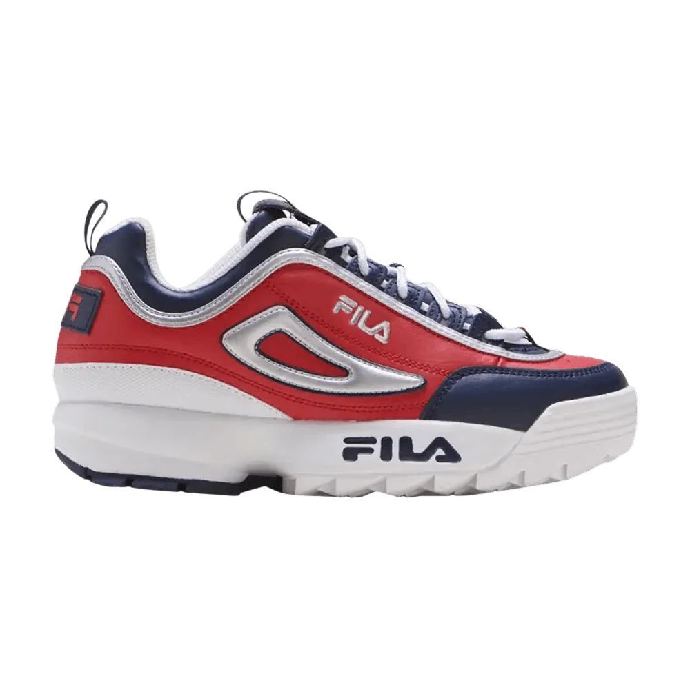 Krossovki-Fila-Disruptor-2-Kids-Red