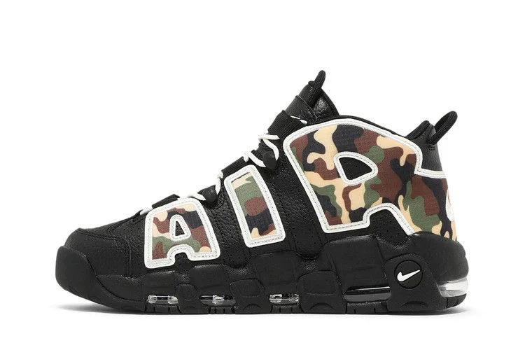 Кроссовки Nike Air More Uptempo QS 'Camo'