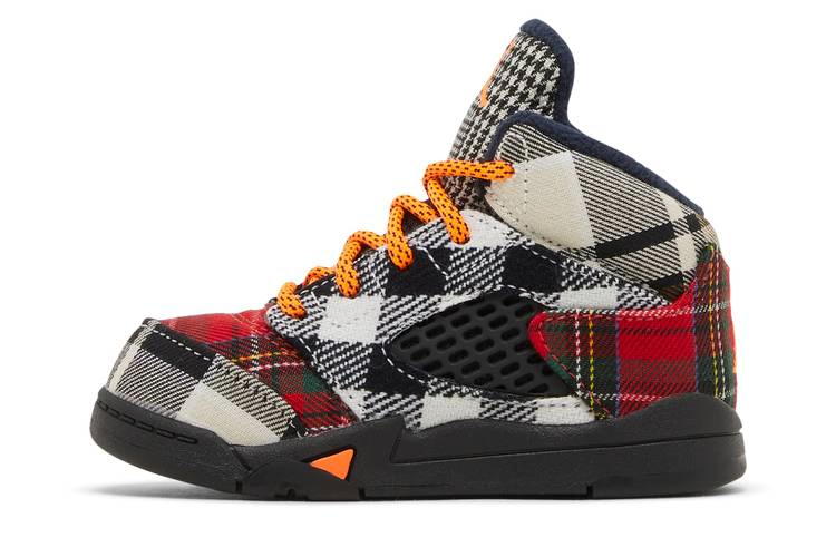 Кроссовки Air Jordan 5 Retro TD 'Plaid'
