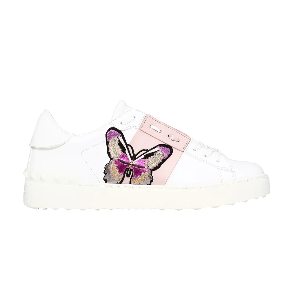 Кроссовки Valentino Wmns Open Sneaker 'Butterfly Embroidery'