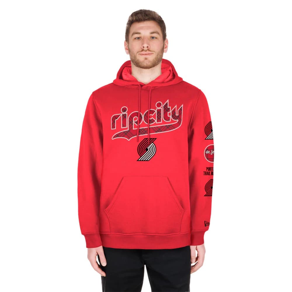 Худи New Era Portland Trailblazers 2024 City Edition NBA Hoodie