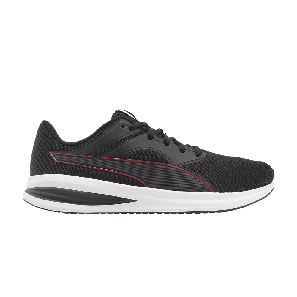 Кроссовки Puma Transport 'Black High Risk Red'