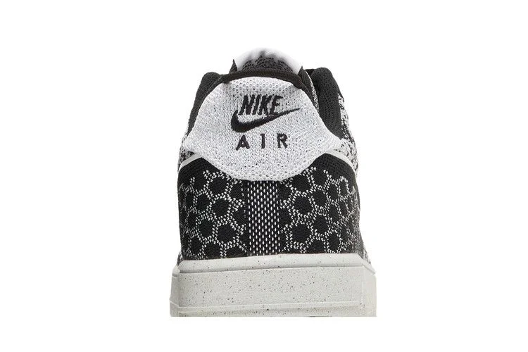 Кроссовки Nike Air Force 1 Crater Flyknit Next Nature 'Black White'