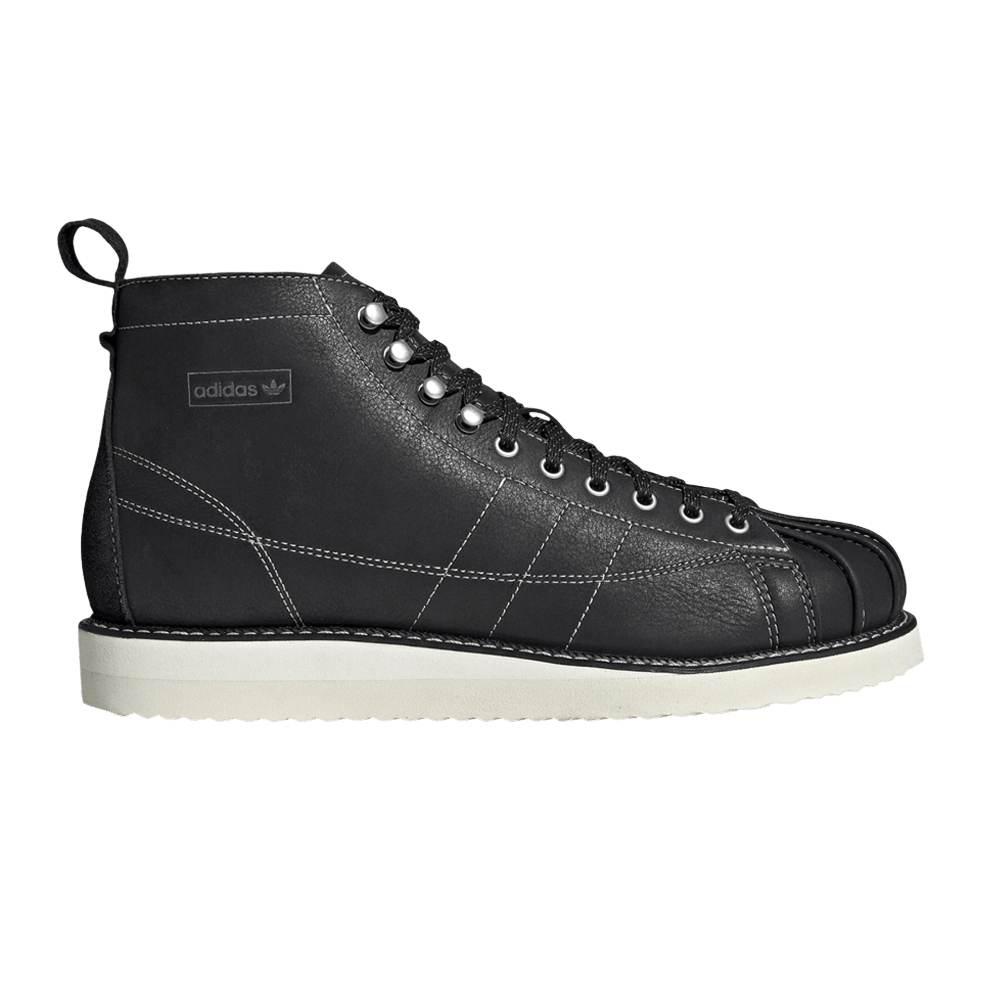 Adidas Superstar Boot 'Black Off White'