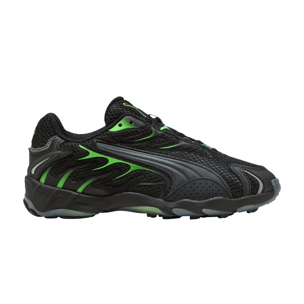 Кроссовки Puma Inhale Big Kid 'Black Green Glare'