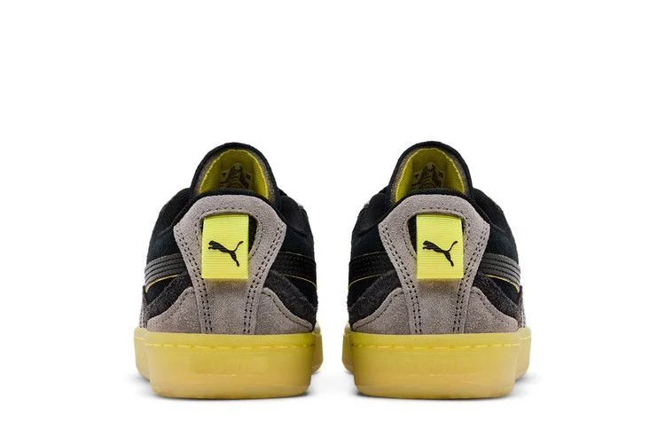 Кроссовки Scuderia Ferrari x Puma Suede 'Trippy - Black Speed Yellow'