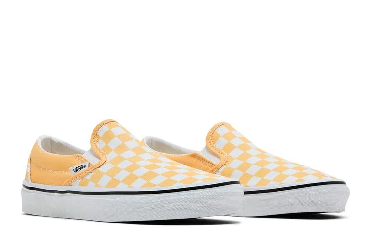 Vans-Classic-Slip-On-Checkerboard-Flax-7