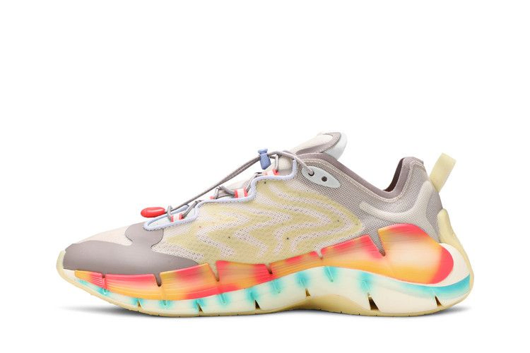 Кроссовки Reebok Brain Dead x Zig Kinetica 2 'Mad Science - Lemon Glow'