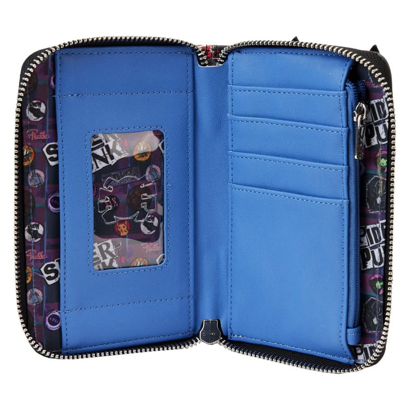 Кошелёк Spider-Punk Cosplay Zip Around Wallet