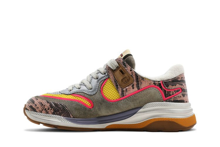 Кроссовки Gucci Wmns Ultrapace 'Pink Tejus Printed'