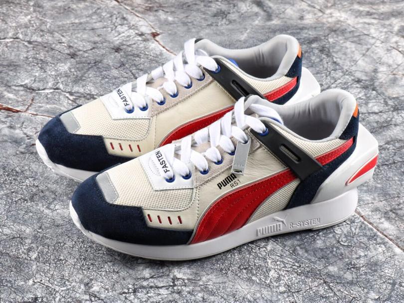 Кроссовки Ader Error x Puma RS-1 White Blue Red