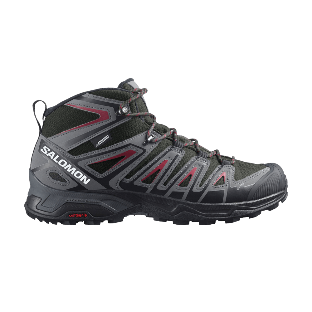 Кроссовки Salomon X Ultra Pioneer Mid CSWP 'Peat Biking Red'