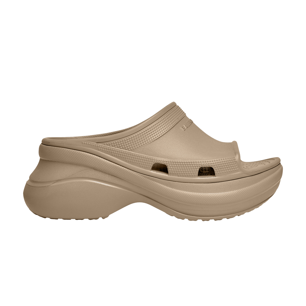 Сандалии Crocs x Balenciaga Wmns Pool Slide Sandal 'Beige'