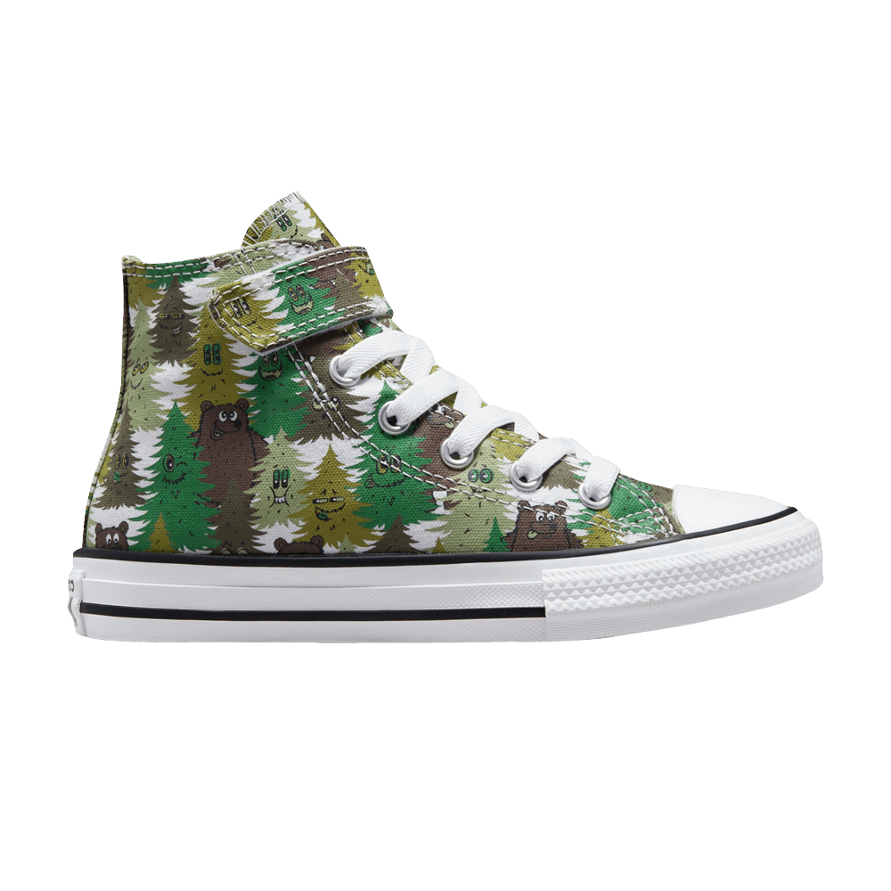 Кроссовки Converse Chuck Taylor All Star Easy-On High PS 'Forest Camo'