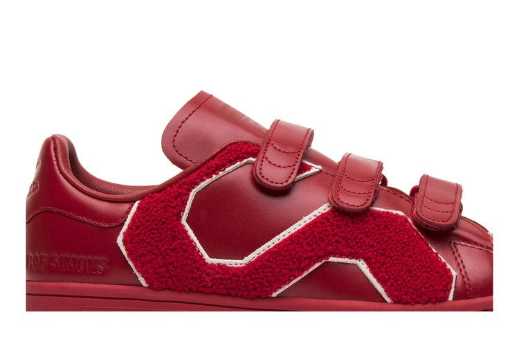 Кроссовки Raf Simons x adidas Stan Smith Comfort Badge 'Power Red'
