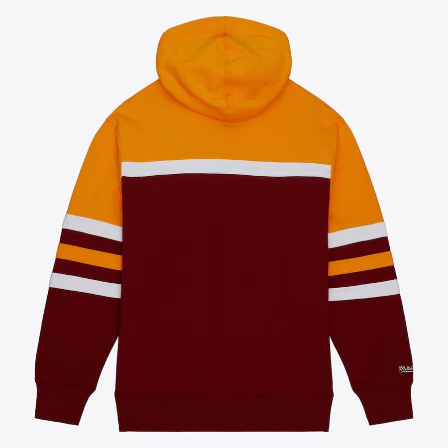 Худи Mitchell & Ness Wine Cleveland Cavaliers Head Coach Pullover Hoodie