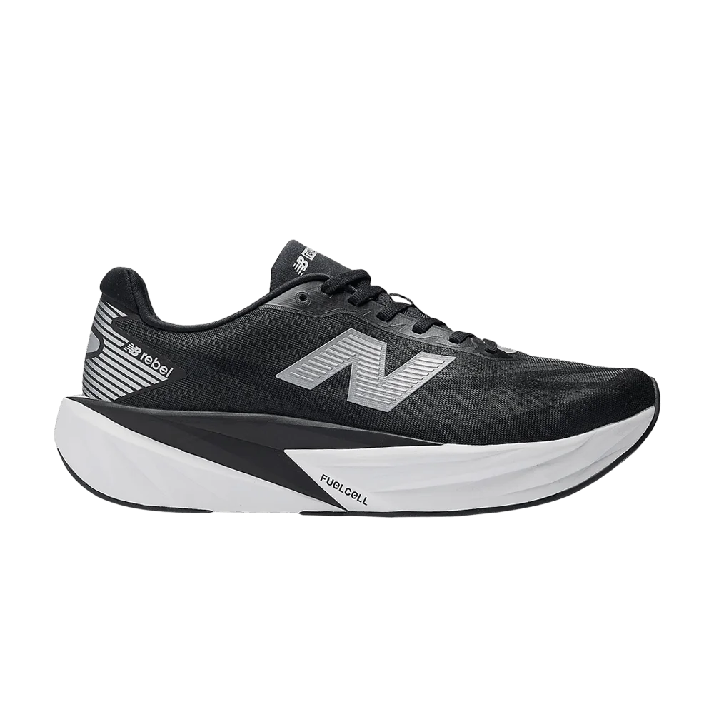 Кроссовки New Balance FuelCell Rebel v5 'Black White Silver Metallic'