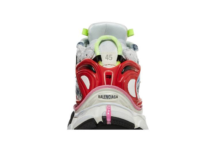 Кроссовки Balenciaga Runner Sneaker 'White Red Blue Pink'