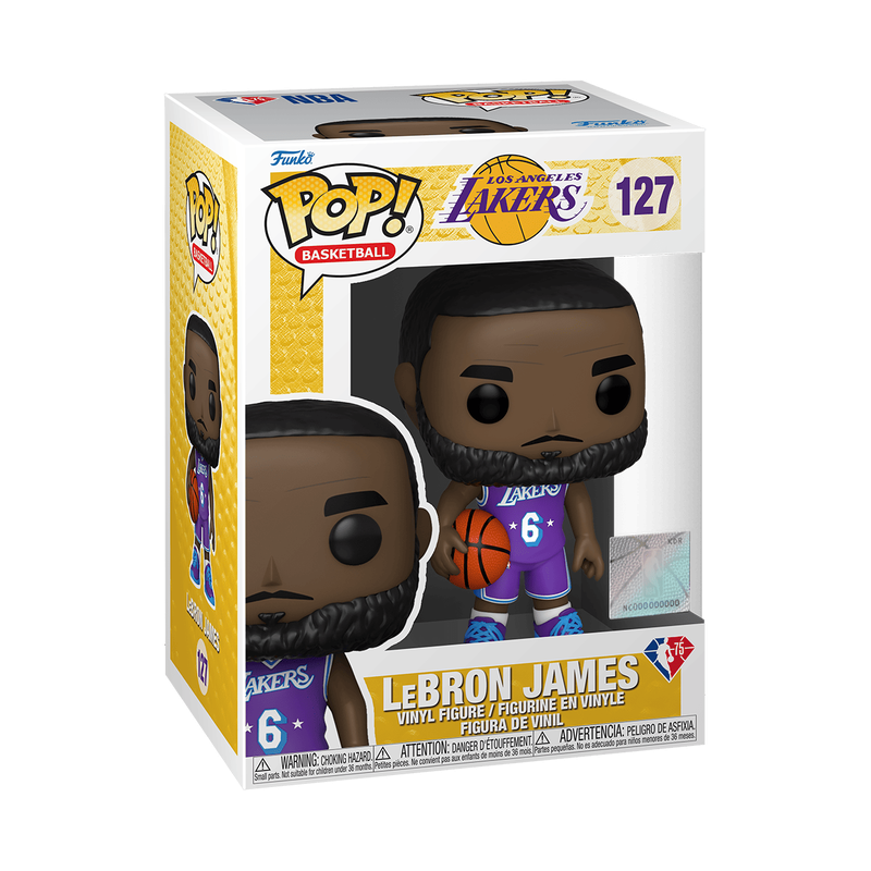 Коллекционная фигурка Funko LeBron James 21-22 City Edition NBA Pop Vinyl