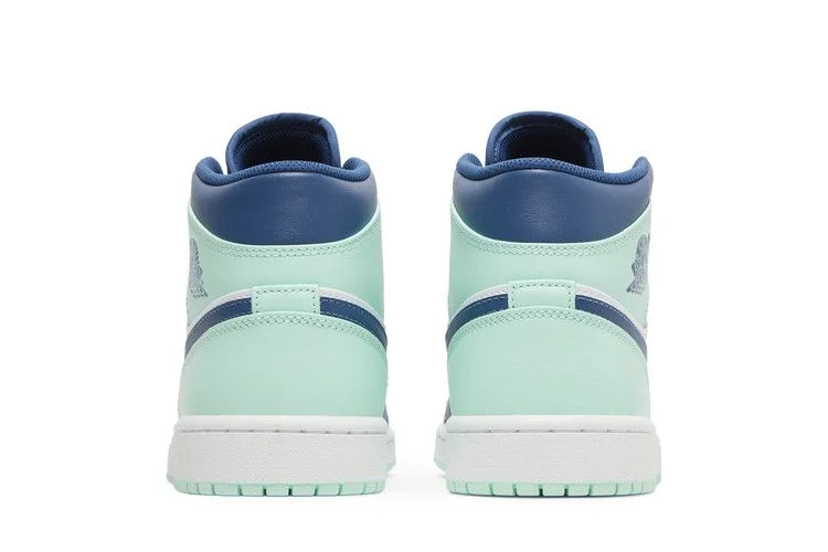 Кроссовки Air Jordan 1 Mid 'Blue Mint'