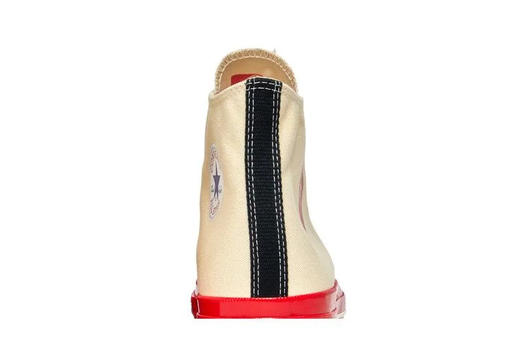Кроссовки Comme des Garçons Play x Converse Chuck 70 High 'Pristine Red'