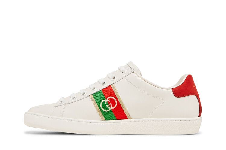 Кроссовки Gucci Wmns Ace 'Interlocking G - White'