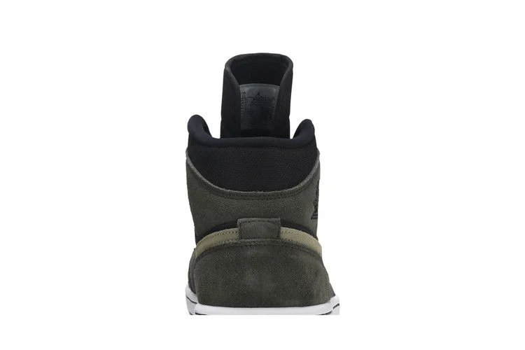 Кроссовки Wmns Air Jordan 1 Mid 'Olive'