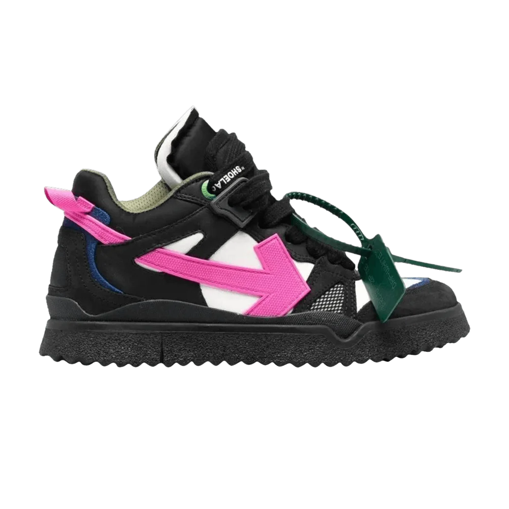 Кроссовки Off-White New Mid Sponge 'Black Fuchsia'