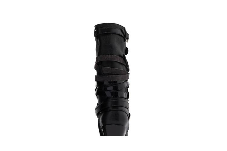 Kiko Kostadinov Wmns Quad Belt Boot 'Onyx'