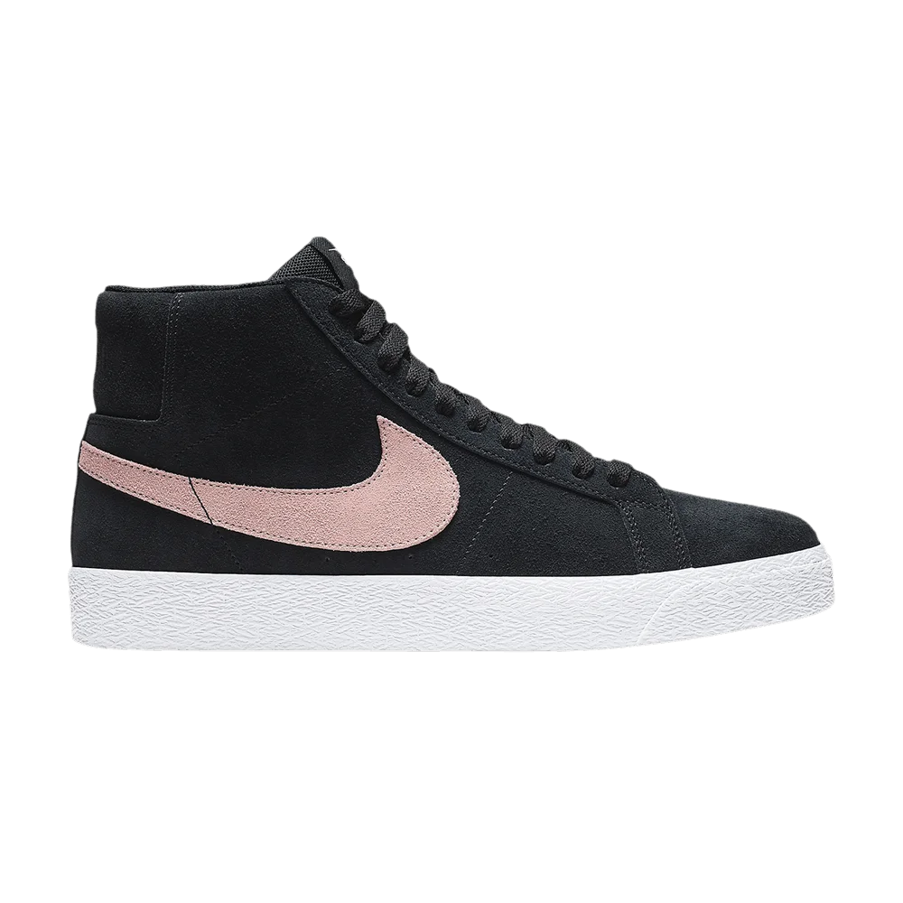 Krossovki-Nike-Blazer-Mid-SB-Black-Coral