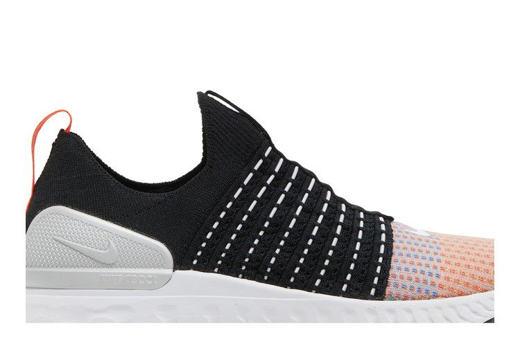 Кроссовки Nike React Phantom Run Flyknit 2 'Black Team Orange'