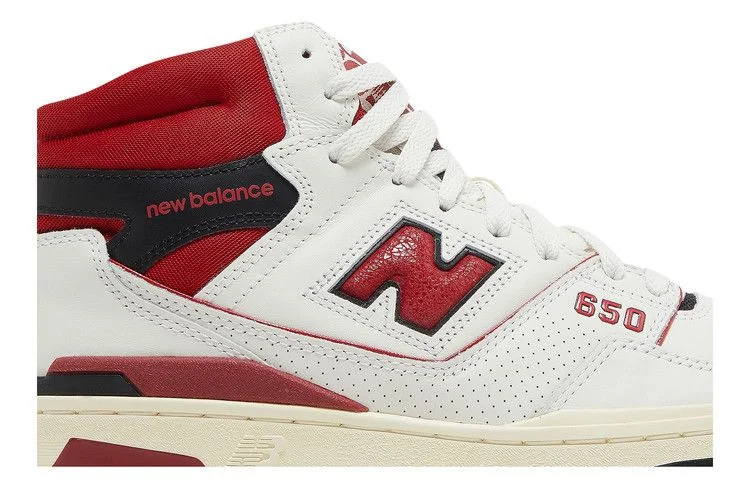 Кроссовки Aimé Leon Dore x New Balance 650R 'White Red'