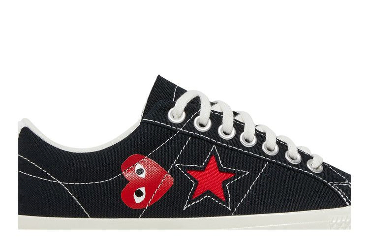 Кроссовки Comme des Garçons Play x Converse One Star 'Black White'