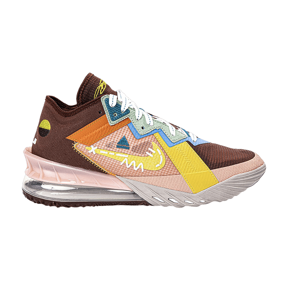 Кроссовки Nike Mimi Plange x LeBron 18 Low 'Mad King'