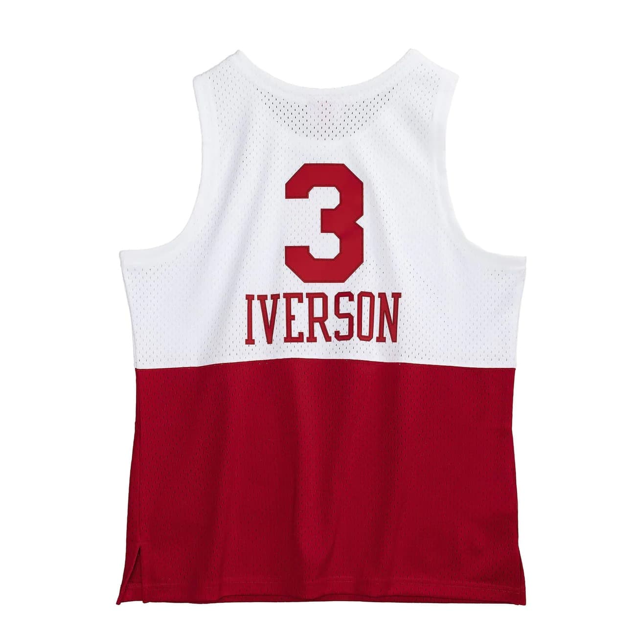 Баскетбольная джерси 2003-04 Philadelphia 76ers Allen Iverson #3 Swingman Hardwood Classics White Red Jersey