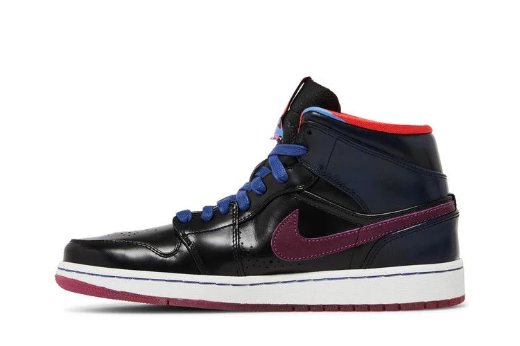 Кроссовки Air Jordan 1 Mid Nouveau YOTH 'Deep Royal'