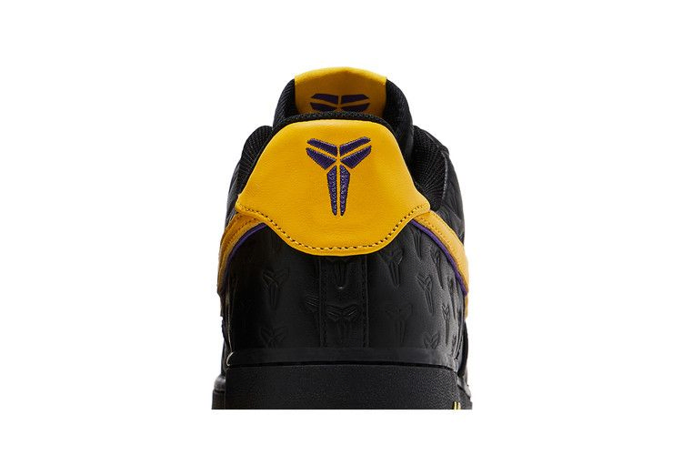 Кроссовки Kobe Bryant x Nike Air Force 1 Low 'Lakers Away' Numbered
