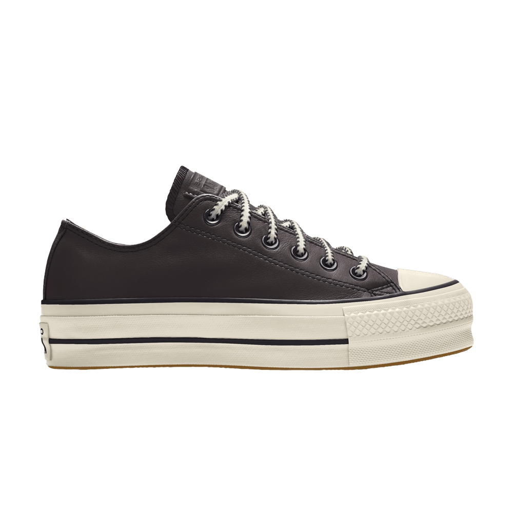 Кроссовки Converse Chuck Taylor All Star Lift Platform Leather Low By You