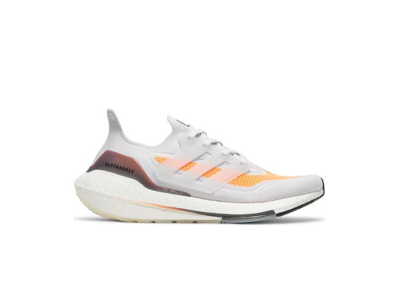 Кроссовки adidas UltraBoost 21 Grey Screaming Orange