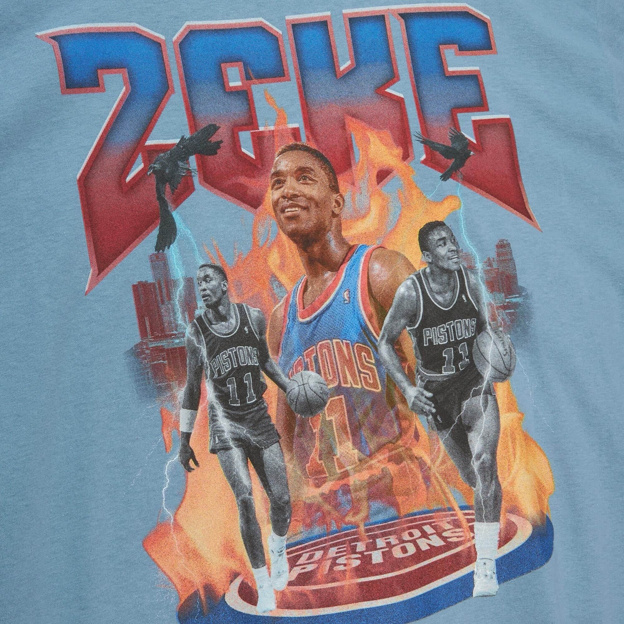 Футболка Mitchell & Ness My Towns Two18 Graphic SS Tee Detroit Pistons T-Shirt