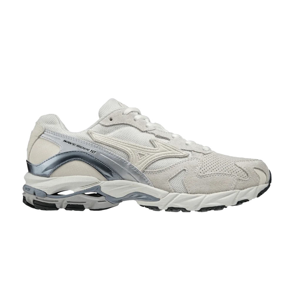 Кроссовки Mizuno Wave Rider 10 Premium 'White Tradewinds'
