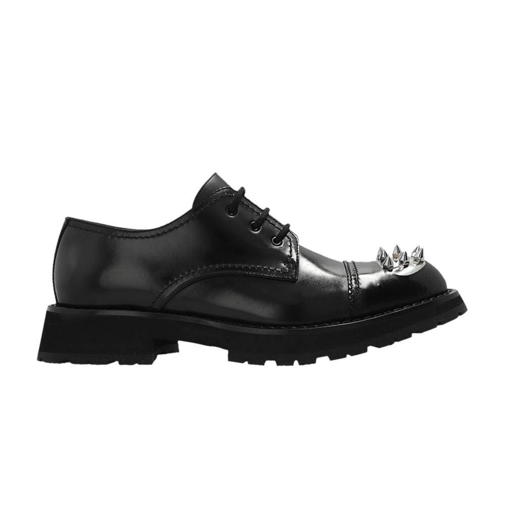 Кроссовки Alexander McQueen Punk Stud Derby 'Black'