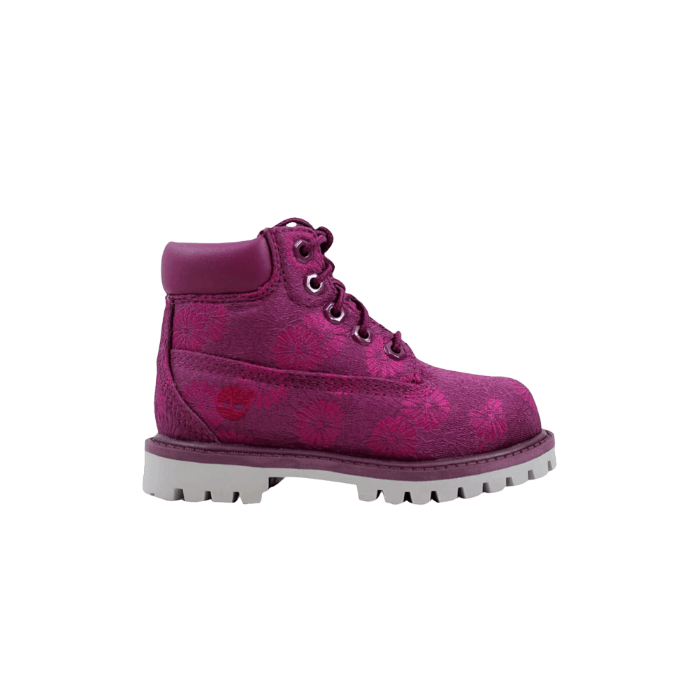Кроссовки Timberland 6 Inch Classic Toddler 'Magenta Flora'