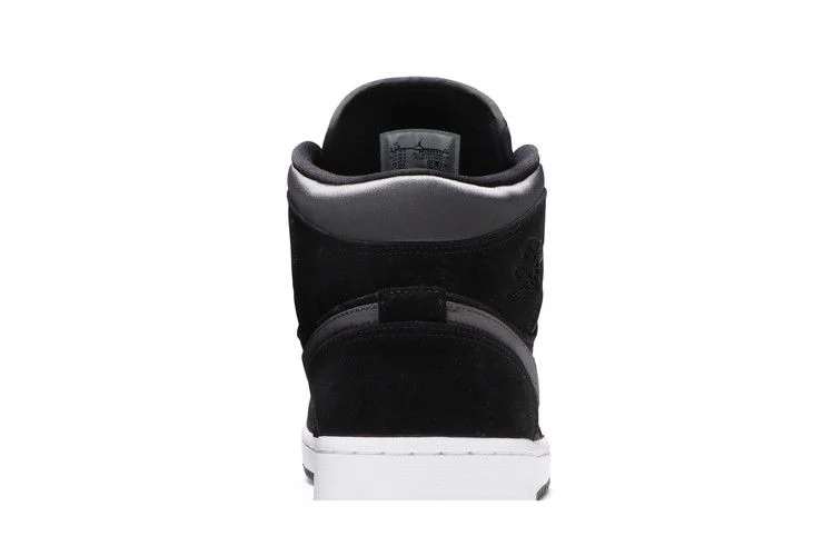 Кроссовки Air Jordan 1 Mid SE Nylon 'Black Grey'