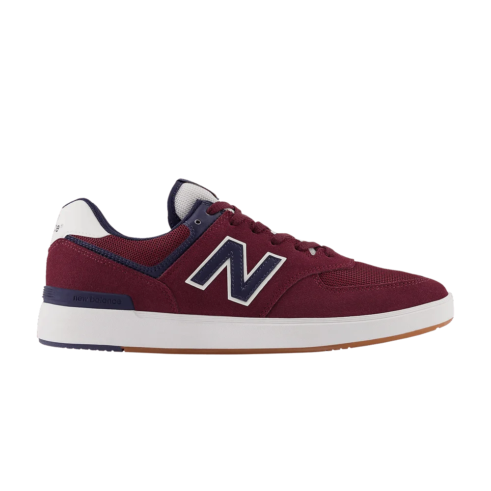Кроссовки New Balance Wmns 574 Court 'Burgundy Navy'
