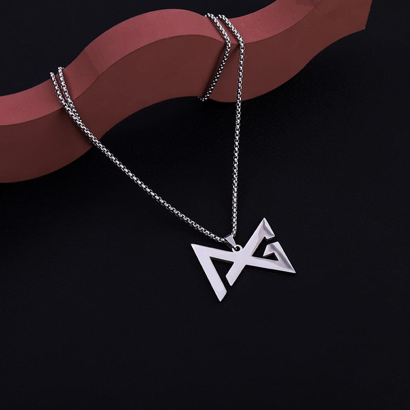 Jinduo-George-Logo-Steel-Pendant