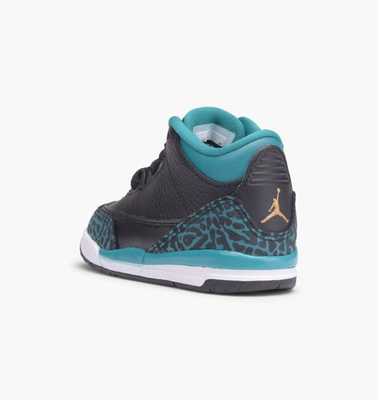 Кроссовки Air Jordan 3 Retro GT 'Black Metallic Gold'