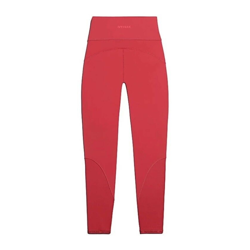 Тайтсы adidas Ivy Park Rib Panel Tights (Plus Size) Real Coral