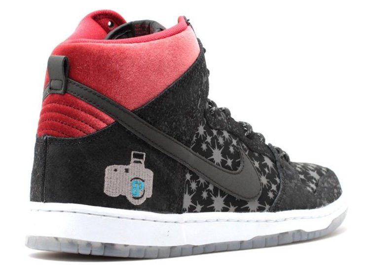 Кроссовки Nike Dunk High Prem SB BP QS 'Paparazzi'